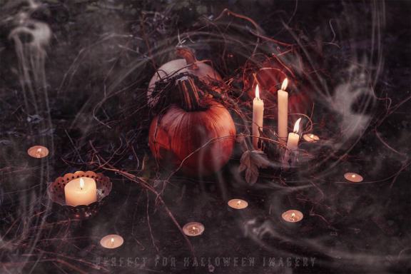 50 Haunted Photo Overlays