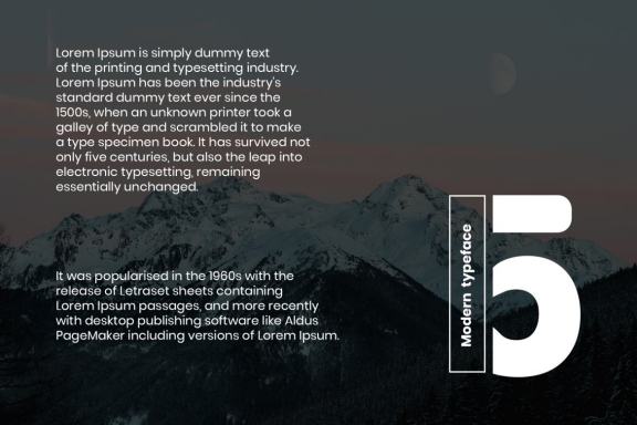October Typeface