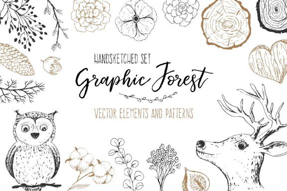 Vector Hand Sketched BUNDLE