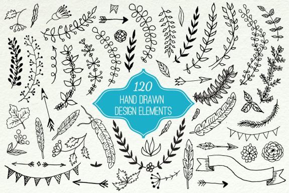 Vector Hand Sketched BUNDLE