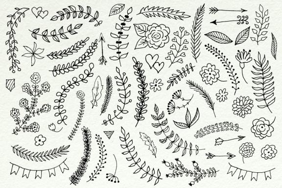 Vector Hand Sketched BUNDLE