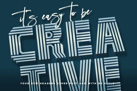 Simple Lines - Color SVG Font
