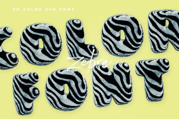 Zebra - Color SVG Font
