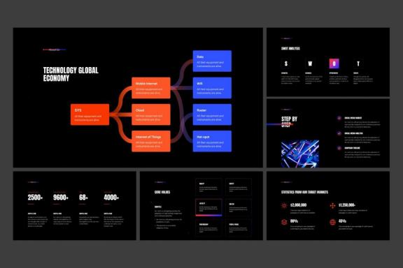 Ash Presentation Template - Smooth Animeted