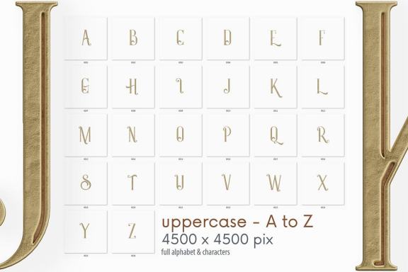 Artdeco Simple - 3D Lettering