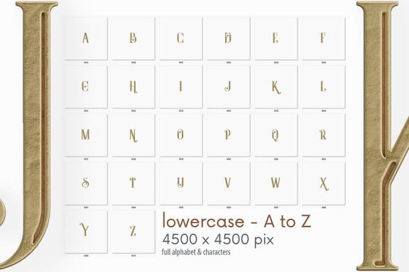Artdeco Simple - 3D Lettering