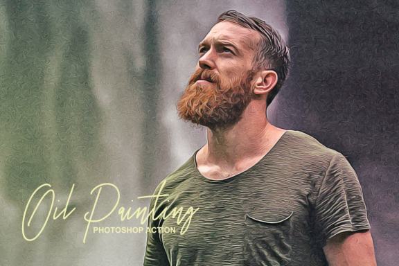 Oil painting | PSD action