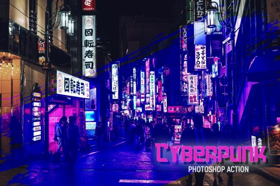 Cyberpunk | PSD action