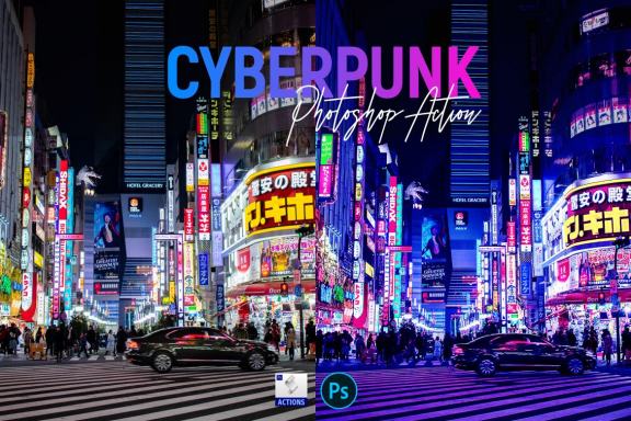Cyberpunk | PSD action