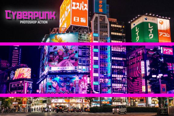 Cyberpunk | PSD action