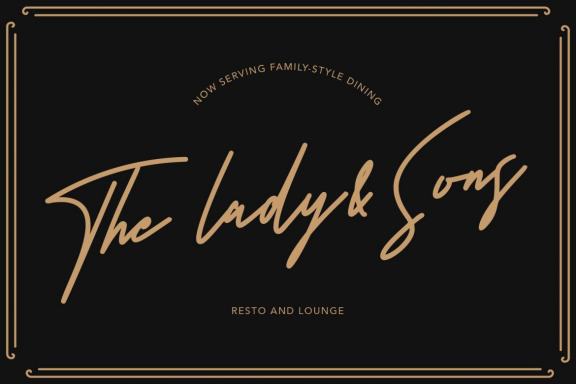 Carttinos Signature Typeface