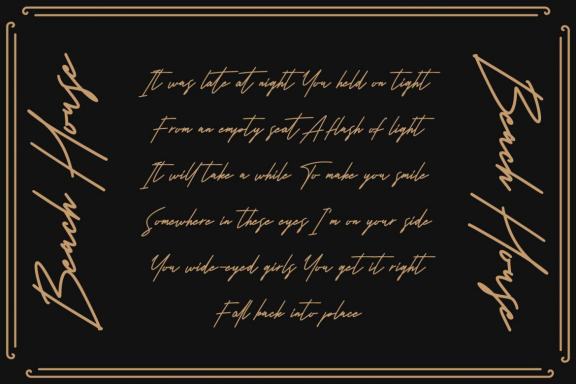 Carttinos Signature Typeface