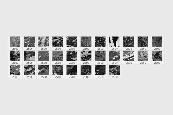 30 Palette Knife Photoshop Stamp Brushes 2