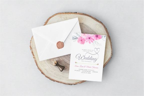 Watercolor Lovely Blossoms Set