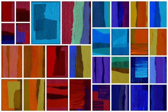 Bright Collage Paper Textures 2