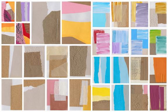 Collage Paper Textures 2