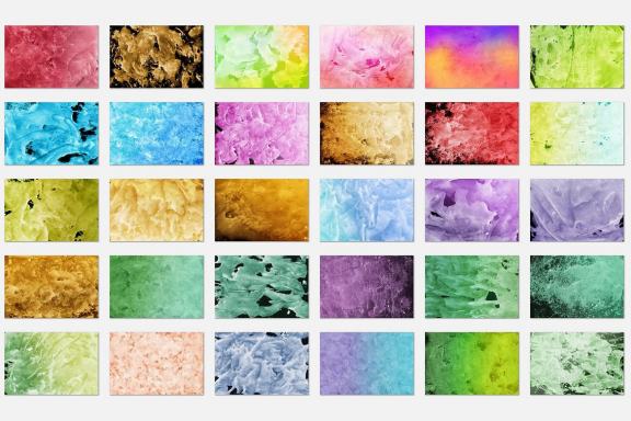 Decalcomania Artistic Textures 3