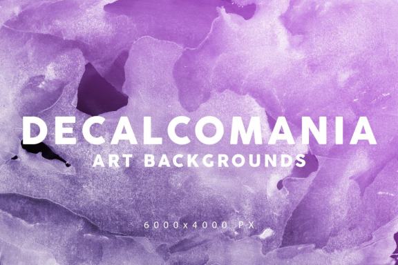 Decalcomania Artistic Textures 3