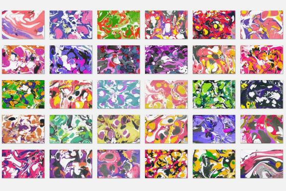 Biomorphic Marble Backgrounds 2