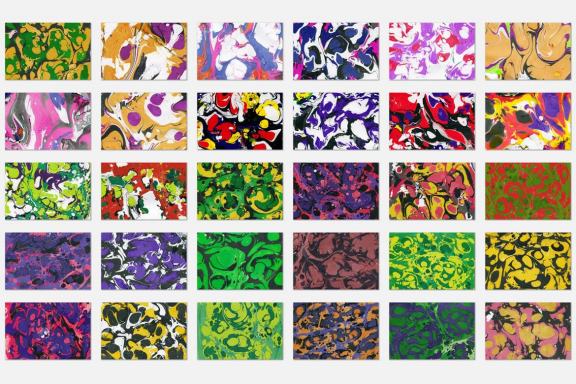 Biomorphic Marble Backgrounds 3