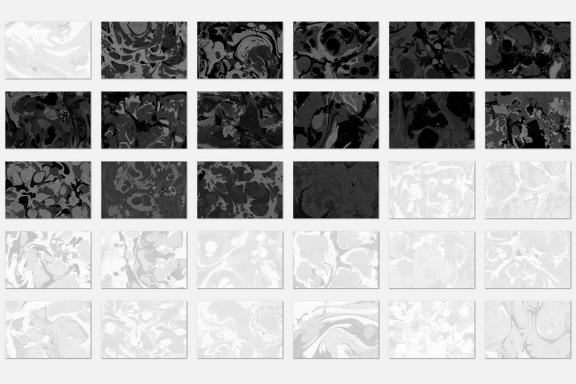Black&White Organic Marble Backgrounds