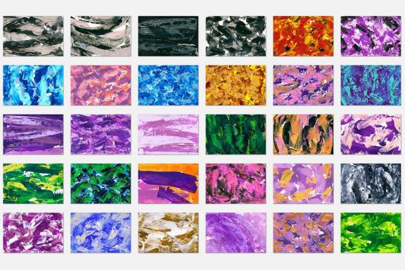 Palette Knife Paint Textures 1