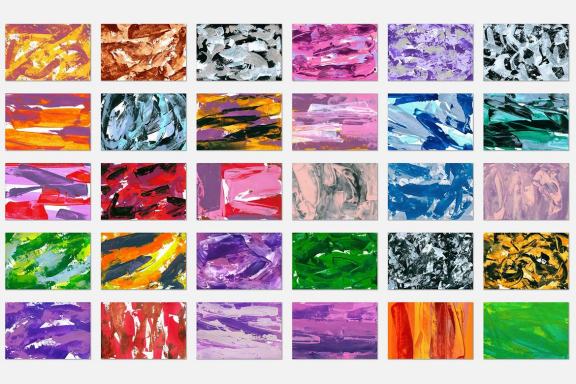Palette Knife Paint Textures 2