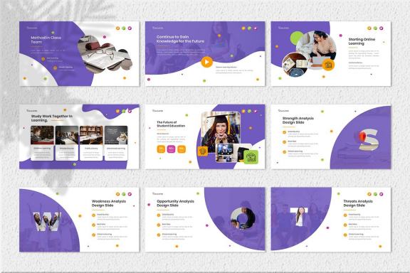 Educated –  Free Keynote Presentation Template