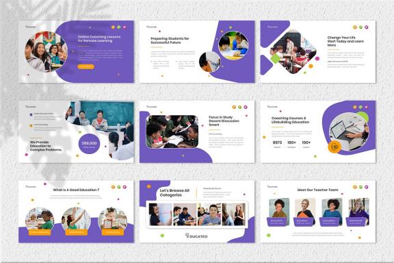 Educated –  Free Keynote Presentation Template
