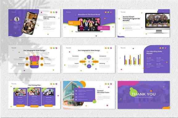 Educated –  Free Keynote Presentation Template