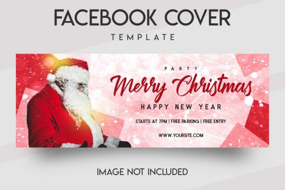 Christmas Facebook cover template