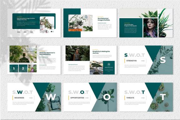 Organica - Free Powerpoint Presentation Template