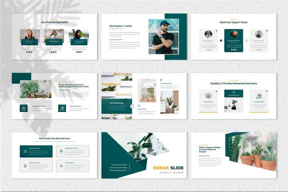Organica - Free Powerpoint Presentation Template
