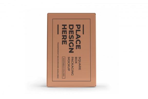 Rectangular Box Packaging Mockup Template