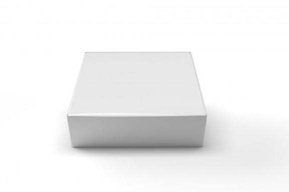 Small Square Box Packaging Mockup Template