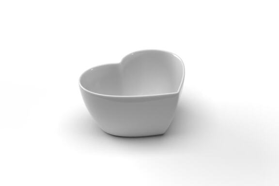 Valentine Love Heart Container Mockup Template