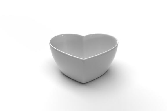 Valentine Love Heart Container Mockup Template