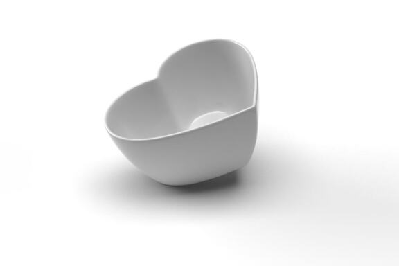 Valentine Love Heart Container Mockup Template