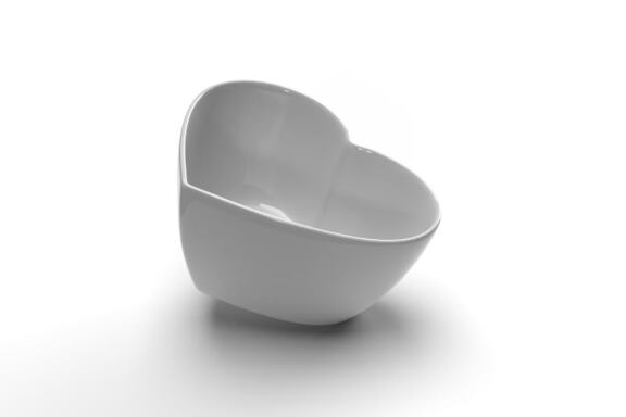 Valentine Love Heart Container Mockup Template