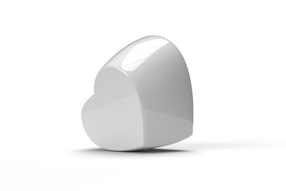Valentine Love Heart Container Mockup Template
