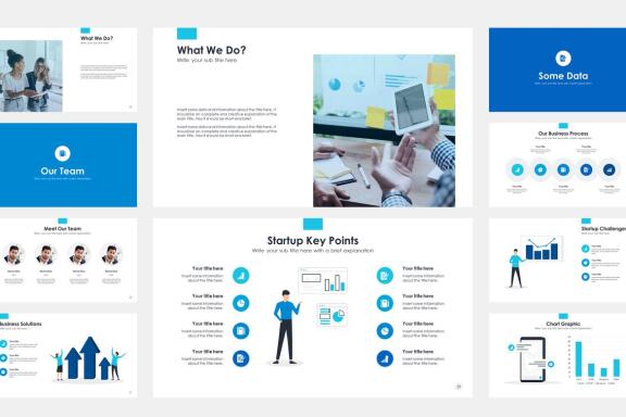 Startup Pitch Deck PowerPoint Template