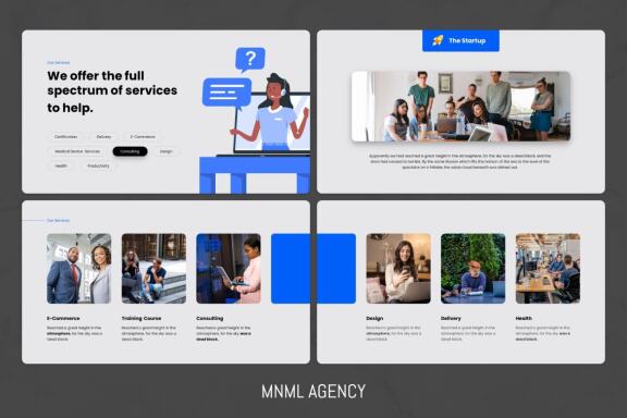 Startup Boost - Smooth Animated Google Slide Template