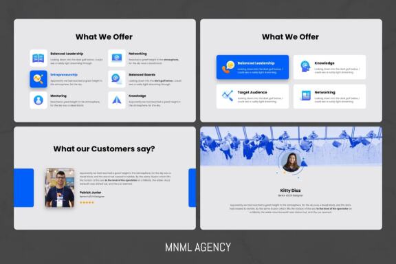 Startup Boost - Smooth Animated Google Slide Template