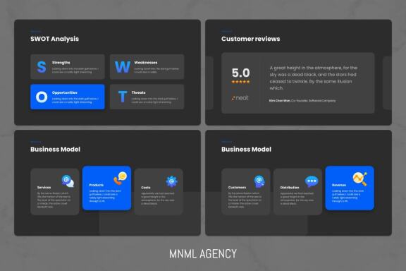 Startup Boost - Smooth Animated Google Slide Template