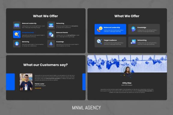 Startup Boost - Smooth Animated Google Slide Template