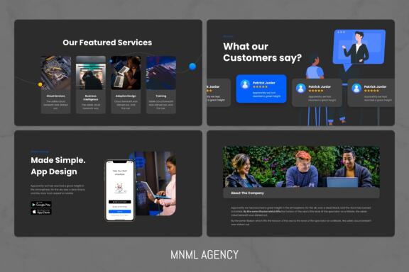 Startup Boost - Smooth Animated Google Slide Template