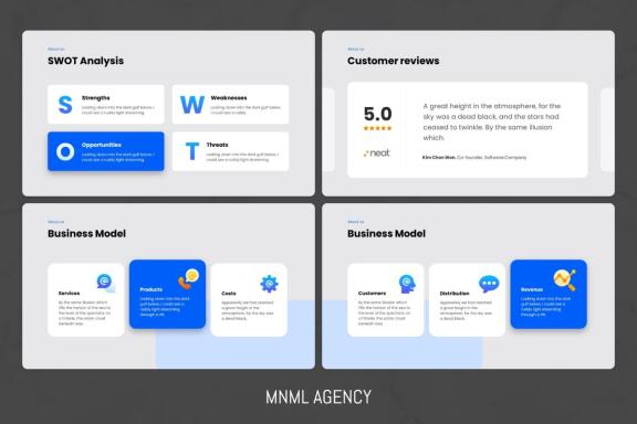 Startup Boost - Smooth Animated Google Slide Template