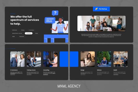Startup Boost - Smooth Animated Google Slide Template
