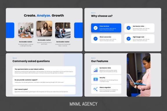 Startup Boost - Smooth Animated Google Slide Template