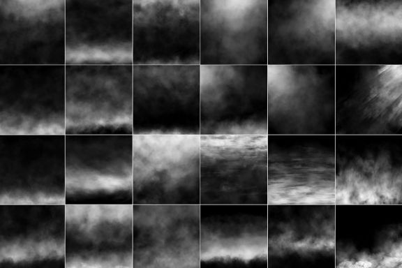 100 Fog Overlays Vol. 1